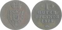 Schaumburg-Lippe 1 Guter Pfennig Georg Wilhelm 1807-1860 -