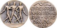 Dresden, Stadt Bronzegussmedaille (v. Albicher, unsign.) -