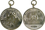 Berlin Versilberte Bronzemedaille auf die Berliner Gewerbeausstellung -
