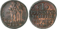 Braunschweig-Wolfenbüttel 1 Pfennig Karl I. 1735-1780 -