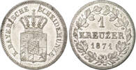 Bayern 1 Kreuzer Ludwig II. (1864-1886) -