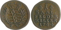 Sachsen-Coburg-Saalfeld Heller Christian Ernst und Franz Josias 1729-1745 -