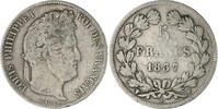 Frankreich 5 Francs Louis Philippe I. 1830-1848 -