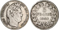 Frankreich 5 Francs Louis Philippe I. 1830-1848 -