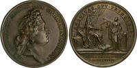 Frankreich Bronzemedaille Ludwig XIV. 1643-1715 -