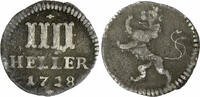Hessen-Kassel 4 Heller (Karl 1670-1730) -