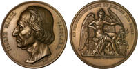 Bronzemedaille 1843 Frankreich (Louis Philippe I. 1830-1848) vz-st