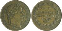 Frankreich Bronzemedaille Napoleon III. 1852-1870 -