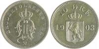 Norwegen 10 Öre Oskar II. 1972-1905 -