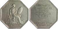 Frankreich Silbermedaille, achteckig Napoleon III. 1852-1870 -