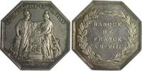 Frankreich Silbermedaille, achteckig Consulat 1799-1804 -