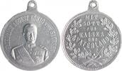 Sachsen Aluminiummedaille Friedrich August III. 1904-1918 -