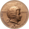 Personen Bronzemedaille, einseitig Wolfgang Amadeus Mozart 1756-1791 -