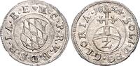 Bayern Halbbatzen Maximilian I. 1623-1651, mit Prägeglanz -