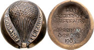Luftfahrt - Ballon Hohlmedaille auf 200 Jahre Freiballon, Ehrengabe des DFSV -