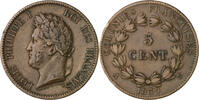 Französische Kolonien 5 Centimes für Guadeloupe -