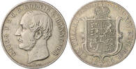 Hannover Ausbeutetaler 1855 B Georg V. 1851-1866 ss 80,00 EUR  + 12,00 EUR frais d'envoi