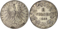 Frankfurt, Stadt Doppelgulden 1846 ss-vz 180,00 EUR  + 12,00 EUR frais d'envoi
