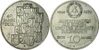DDR 10 Mark 1989 A 40 Jahre DDR vz 5,00 EUR  + 12,00 EUR frais d'envoi
