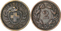 Schweiz 2 Rappen -
