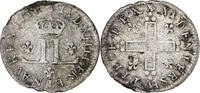 Frankreich 30 Deniers aux 2 L couronnés Ludwig XIV. 1643-1715 -