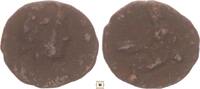 Roman Empire AE4 Festival of Isis, time of Julian II., Bust of Serapis / Nilus reclining left,RR! -