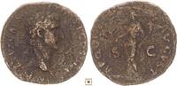 Roman Empire AE As Nerva, AEQVITAS AVGVST, Aeqitas standing -