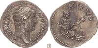 Roman Empire AR denarius Hadrian, NILVS, Nilus reclining right -