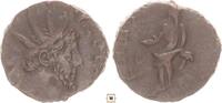 Roman Empire Antoninianus Tetricus I., LAETITIA AVG, Laetitia standing -