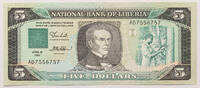 Liberia 5 dollars -