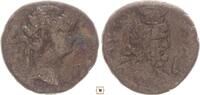 Roman Provincial Tetradrachm Alexandria, Nero, Bust of Serapis -