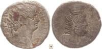 Roman Provincial Tetradrachm Alexandria, Nero, Bust of Serapis -