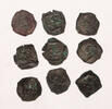 Germany-Bayern Landshut pfennig Ludwig IX., Ötting, 9 pcs lot of Hund von Baum -