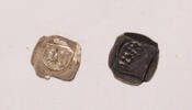 Germany-Pfalz-Oberpfalz pfennig Ludwig., Johann und Otto I., Amberg 2pcs lot -