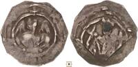 Austria friesacher pfennig Bernhard II., Halbling St.Veit, Geflügelter Löwe -