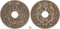 French Indochina 5 centimes 1924 VF- 12,00 EUR  + 10,00 EUR frais d'envoi
