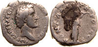 Roman Empire AR Denarius Antoninus Pius, Diana standing right -