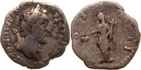Roman Empire AR Denarius Antoninus Pius, Vesta standng left, holding palladium -