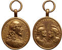 Italy-Rome pilgrim medal Hameran workshop, Salvator Mundi Sal N -