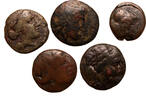 Greek AE tetradrachm, trichalkon, dichalkon SOLD AS SEEN, NO RETURNS ON LOT !!! -