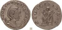 Roman Empire AR antoninianus Herennia Etruscilla, Pudicitia standing -