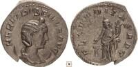 Roman Empire AR antoninianus Herennia Etruscilla, Fecunditas standing -