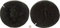 Roman Empire AE sestertius Titus, Laureate head left / Spes advancing left -