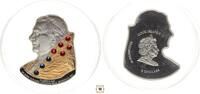 Cook Islands 5 dollars 80th Anniversary of Pope Benedict XVI. -