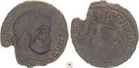 Roman Empire maiorina Magnentius, Emperor holding Labarum, Uncertain mint, Imitation -