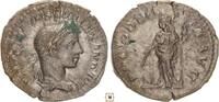 Roman Empire AR denarius Severus Alexander, Providentia standing -