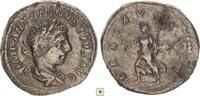Roman Empire AR denarius Elagabalus, PAX AVGVSTI, Pax advancing left -