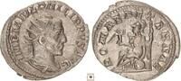 Roman Empire AR Antoninianus Philip I., ROMAE AETERNAR, Roma seated -