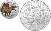 Österreich 3 euro 2019 Super Saurier SPINOSAURUS stgl 20,00 EUR envoi gratuit