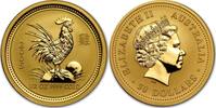 Australia 50 AUD 2005 Australian Lunar I Rooster hgh 1700,00 EUR  + 40,00 EUR frais d'envoi